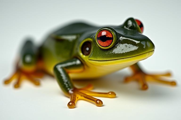 本物のカエルのようなソフトベイト。
